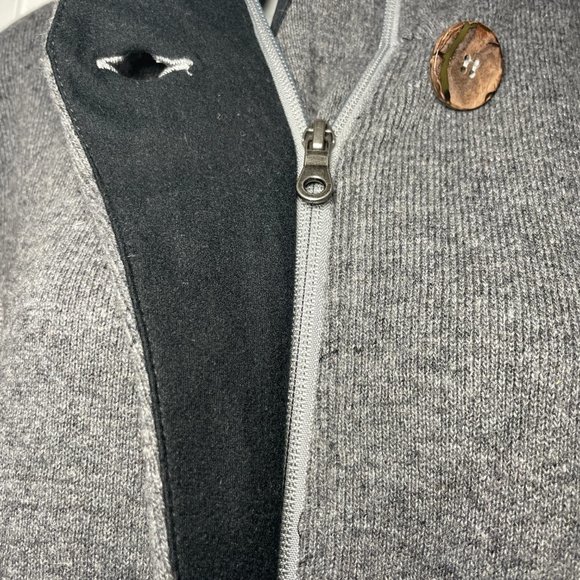 prAna - Grey Breathe Kari Zip Front Hooded Jacket Coat - Picture 6 of 13